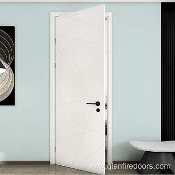 fine indoor fire wood door inter wooden doors